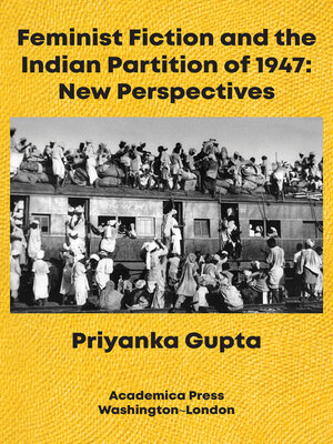 cover image of Feminist Fiction and the Indian Partition of 1947